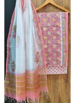 Cotton Multi Colour Casual Wear Printed Dress Material